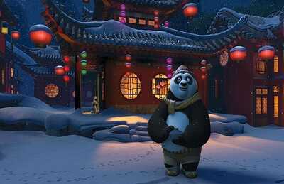 Kung fu panda bayram Uzbek tilida 2010 skachat FHD - kadr 1