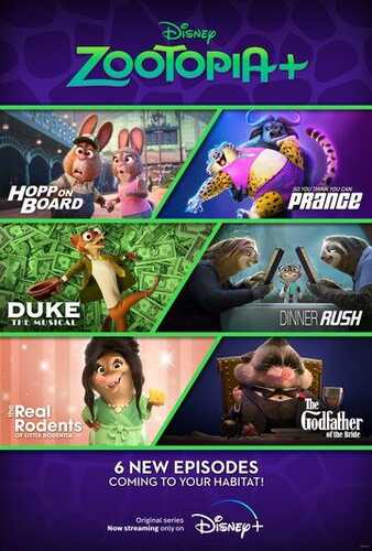 Hayvonlar shahri+ / Zootopia+ Barcha qismlar Uzbek Tilida 2022 skachat